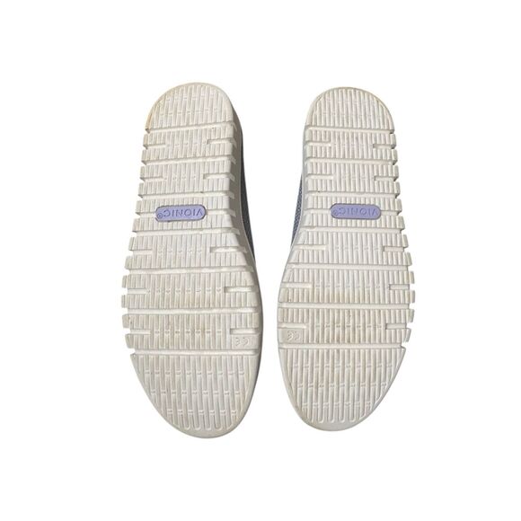 Vionic Womens Uptown Knit Skimmer Flat Light Grey Sz 8.5 Wide - Picture 8 of 11